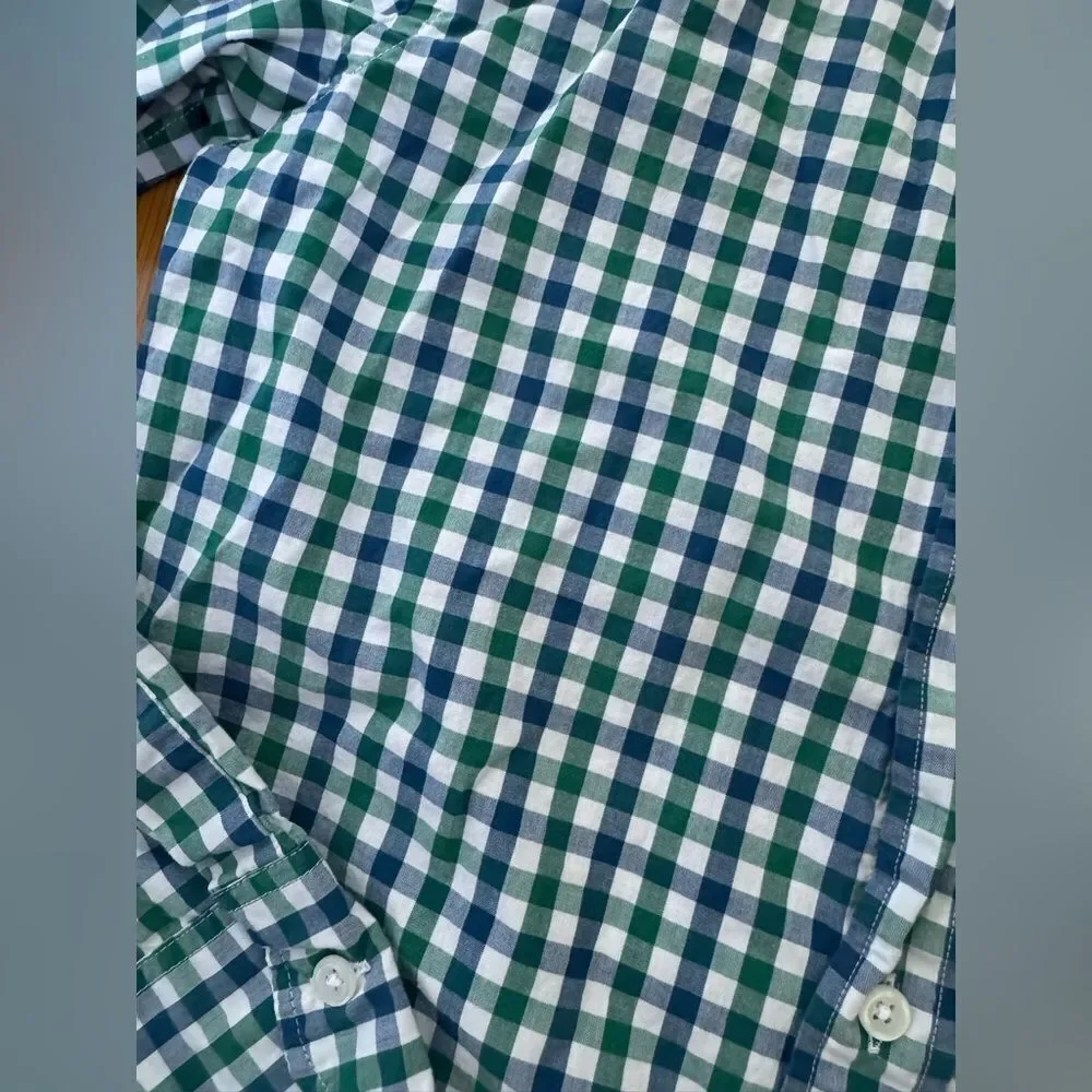 J Crew Gingham Button-down Shirt